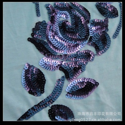 服装辅料中的精美细节 7mm圆片珠片绣的优势与应用